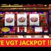 VGT RUBY RED 2 JACKPOT CAUGHT LIVE! !!! HUGE WIN !!! SLOT & POKIES!!!