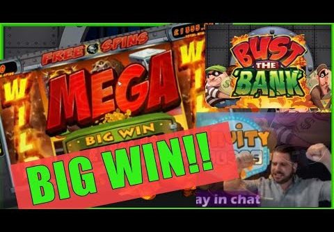 BUST THE BANK SLOT BIG WIN!!! BANK OFFICIALLY BUSTED!!