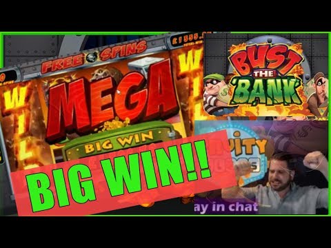 BUST THE BANK SLOT BIG WIN!!! BANK OFFICIALLY BUSTED!!