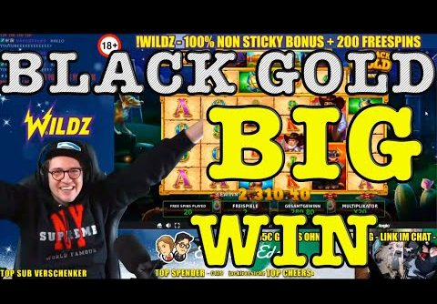 MEGA BIG WIN ON NEW MEGAWAYS SLOT – BLACK GOLD – 1333x – MUST SEE