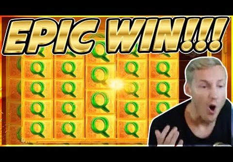 EPIC WIN! Legacy of Ra Big win – HUGE WIN on Casino slot from Casinodaddy LIVE Stream