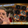 YOUTUBE RECORD WIN Dragons Treasure @ €1.50 Stake!!! – More Merkur Magic!!