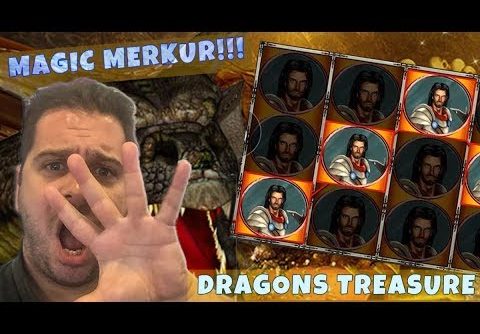 YOUTUBE RECORD WIN Dragons Treasure @ €1.50 Stake!!! – More Merkur Magic!!