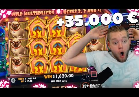 ClassyBeef Record Win 35.000€ on The Dog House slot – TOP 5 Biggest wins of the week