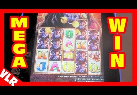 Buffalo Stampede – MEGA BIG WIN – Slot Machine Bonus