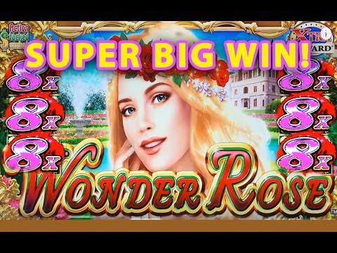 *NEW SLOT* Wonder Rose Slot – **SUPER BIG WIN** – Slot Machine Bonus