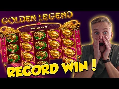 RECORD WIN!!! Golden Legend Big win – Casino – free spins (Online Casino)