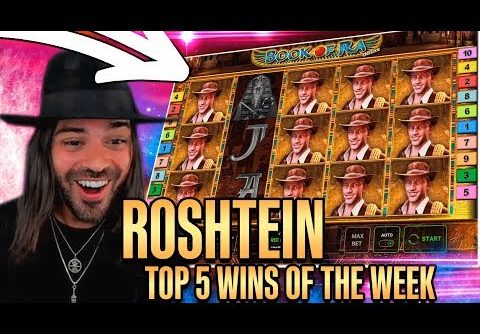 ROSHTEIN Win 37.000€  on Book of Ra slot – Top 5 Biggest Wins of week
