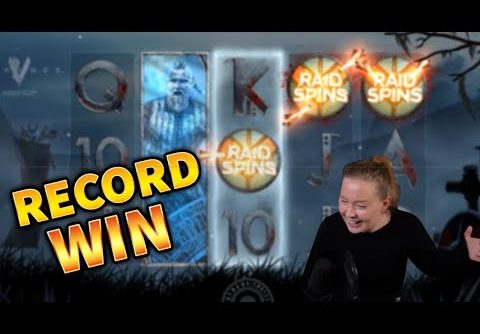 RECORD WIN!!! Viking Slot Insane Win with 7 Free Spins – BIG WIN on Online Slots from MrGambleSlots