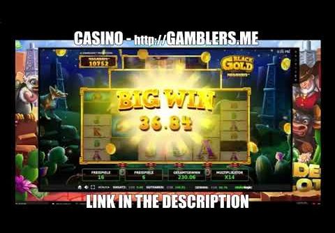 💥 1000x MEGA BIG WIN IN ONLINE CASINO FOR MONEY 2019 💥  Slot Black Gold Megaways ⚡💥 4