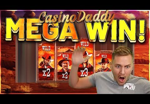 MEGA WIN! Desperados Wild Megaways Big win – HUGE WIN – Casino Games from Casinodaddy Live Stream