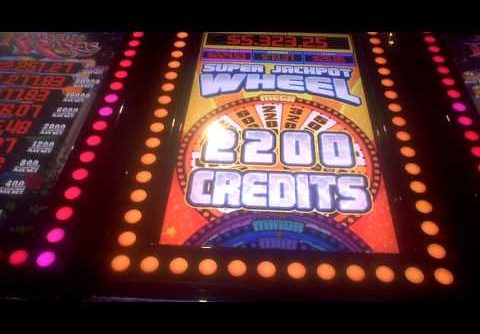 Super Jackpot Wheel Slot Machine BIG WIN Bonus
