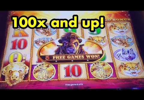 Buffalo Gold Slot 100x + big wins