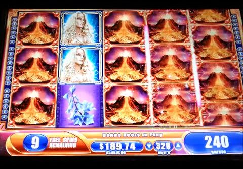 Nordic Spirit $3.20 *MAX BET* SUPER BIG WIN! Bonus WMS Slot Machine