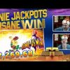 MUST SEE INSANE MEGA SLOT WIN ON GENIE JACKPOTS!!