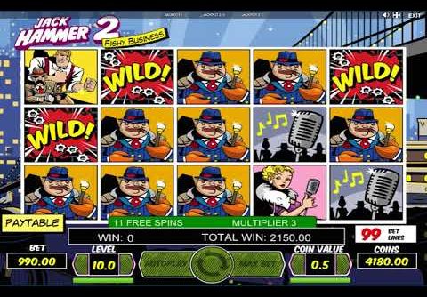 99$ Max Bet Game – MEGA WIN on Jack Hammer 2 Slot Machine