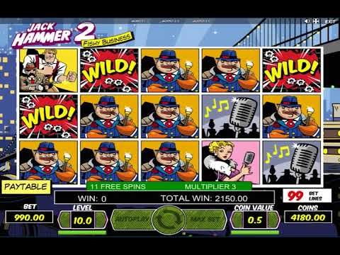 99$ Max Bet Game – MEGA WIN on Jack Hammer 2 Slot Machine