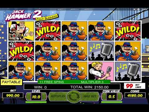 99$ Max Bet Game – MEGA WIN on Jack Hammer 2 Slot Machine