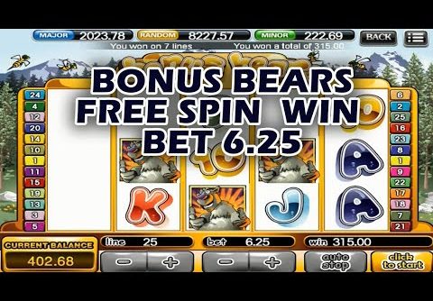 Bonus bears || free game win super bigwin bet 6.25 || 918kiss