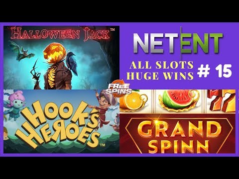 Halloween Jack  [MEGA WIN], Hooks Heroes slot (HUGE WIN),Grand Spin (Gameplay) Netent #15