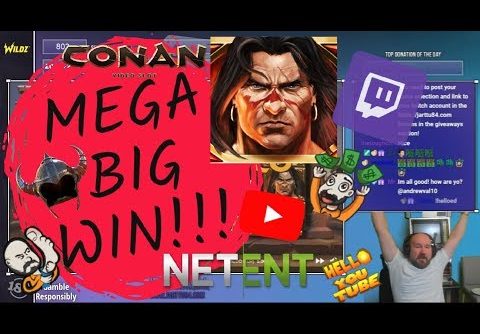 Temple Of The Serpent!! Mega Big Win From Conan Slot!!