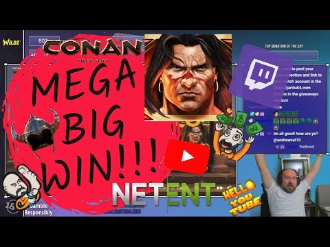 Temple Of The Serpent!! Mega Big Win From Conan Slot!!