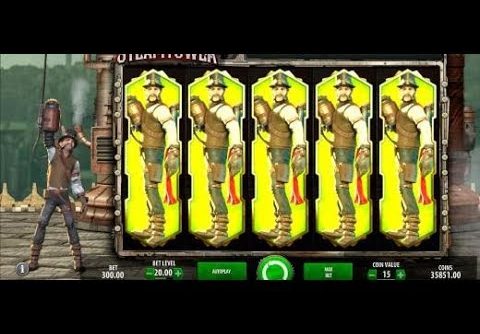 Steamtower slot machine – all the way to the top HUGE WIN!
