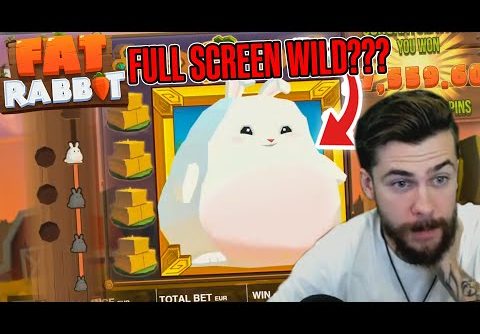 ClassyBeef Insane Win on Fat Rabbit slot – TOP 5 Biggest wins of the week