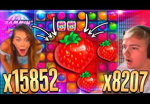 Record win x15852 on Jammin Jars slot  – Top 5 BIG WINS  in slot