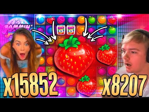 Record win x15852 on Jammin Jars slot  – Top 5 BIG WINS  in slot