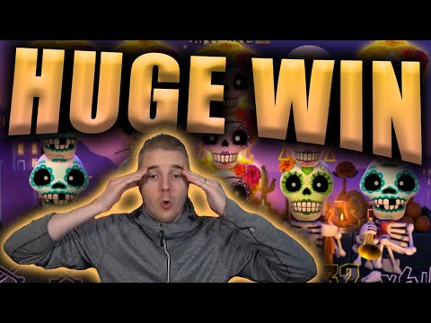 HUGE WIN on ESQUELETO EXPLOSIVO 2 – Casino Slots Big Wins