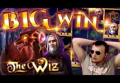 SUPER BIG WIN on New Slot THE WIZ!!