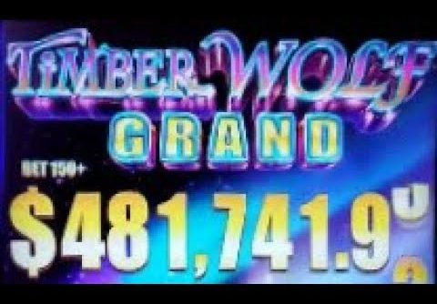 BIG WINS on TIMBER WOLF GRAND SLOT MACHINE POKIES BONUSES  RED ROCK CASINO