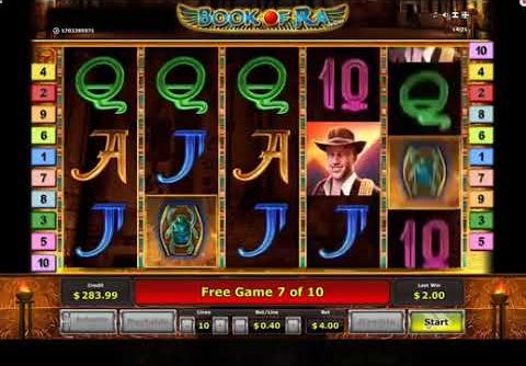 SLOTS MACHINES Book of Ra (MEGA BIG WIN) – CASINO ONLINE