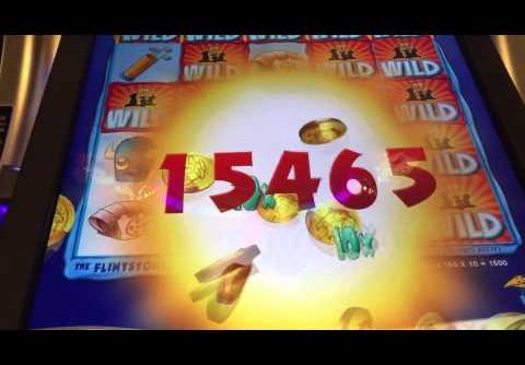 The Flintstones slot machine SUPER BIG WIN 420x