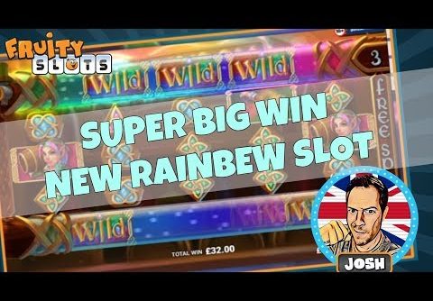 SUPER BIG WIN ON NEW RAINBREW SLOT!