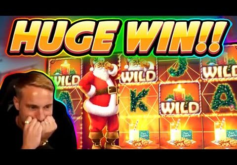 Ante gets a HUGE WIN!!!! Secrets of Christmas BIG WIN – Slot from Netent played by Casinodaddy