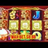 ** SUPER BIG WIN ON DANCING DRUMS AT MAX BET 8.88 ** SLOT LOVER **