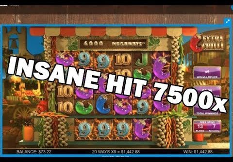 Extra Chilli Slots Super Mega Insane Hit 7500x