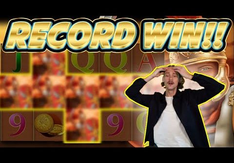 RECORD WIN! Roman Legion Big win – HUGE WIN on Casino slots from Casinodaddy