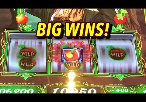 BIG WINS: EMERALD CITY, MORE MORE CHILLI SLOTS