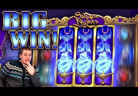 BIG WIN on Sahara Nights Slot – £6 Bet!