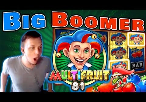 SUPER BIG WIN on Multifruit 81 Slot Machine!