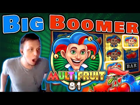 SUPER BIG WIN on Multifruit 81 Slot Machine!