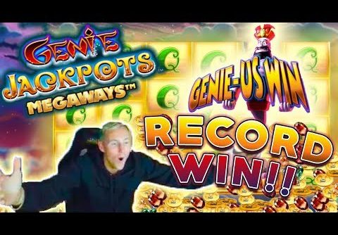 RECORD WIN Genie Jackpots for our BIGGEST WIN OVER 2900x
