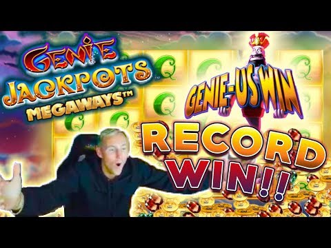 RECORD WIN Genie Jackpots for our BIGGEST WIN OVER 2900x