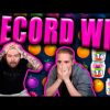 RECORD WIN on JAMMIN JARS – Casino Slots Big Wins