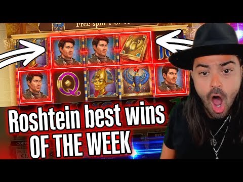 ROSHTEIN mega win on Book of Dead slot  – Top 5 Biggest Wins of week