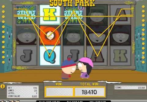 South Park Slot Mega Big Win!! Stan Bonus 2cents