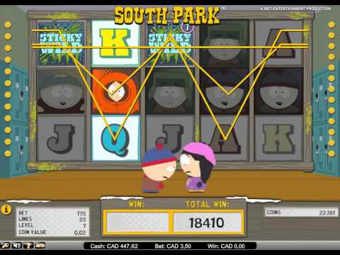 South Park Slot Mega Big Win!! Stan Bonus 2cents